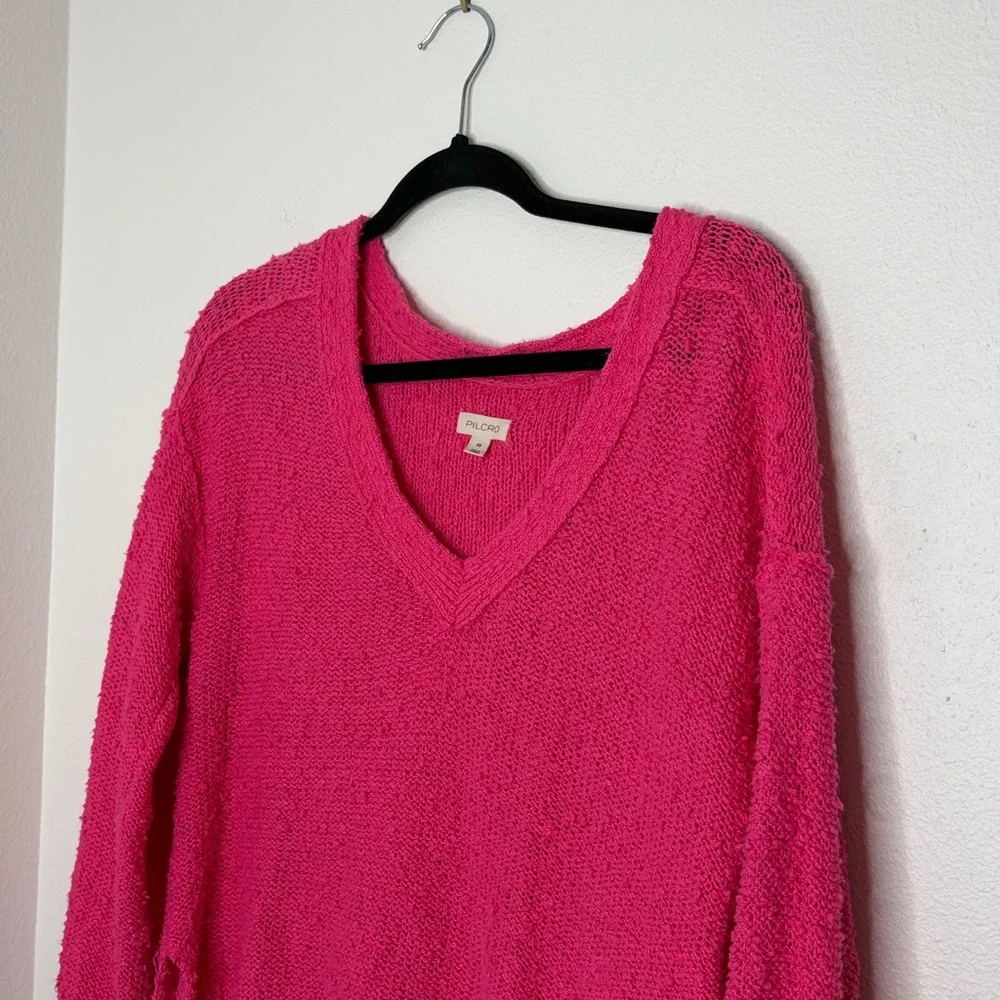 Anthropologie Pilcro Textured Vneck Sweater - Picture 4 of 12